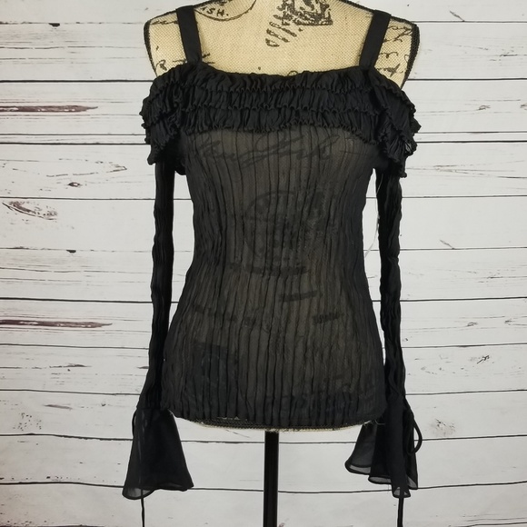 Kaelyn-Max Tops - Kaelyn -Max off shoulder blouse